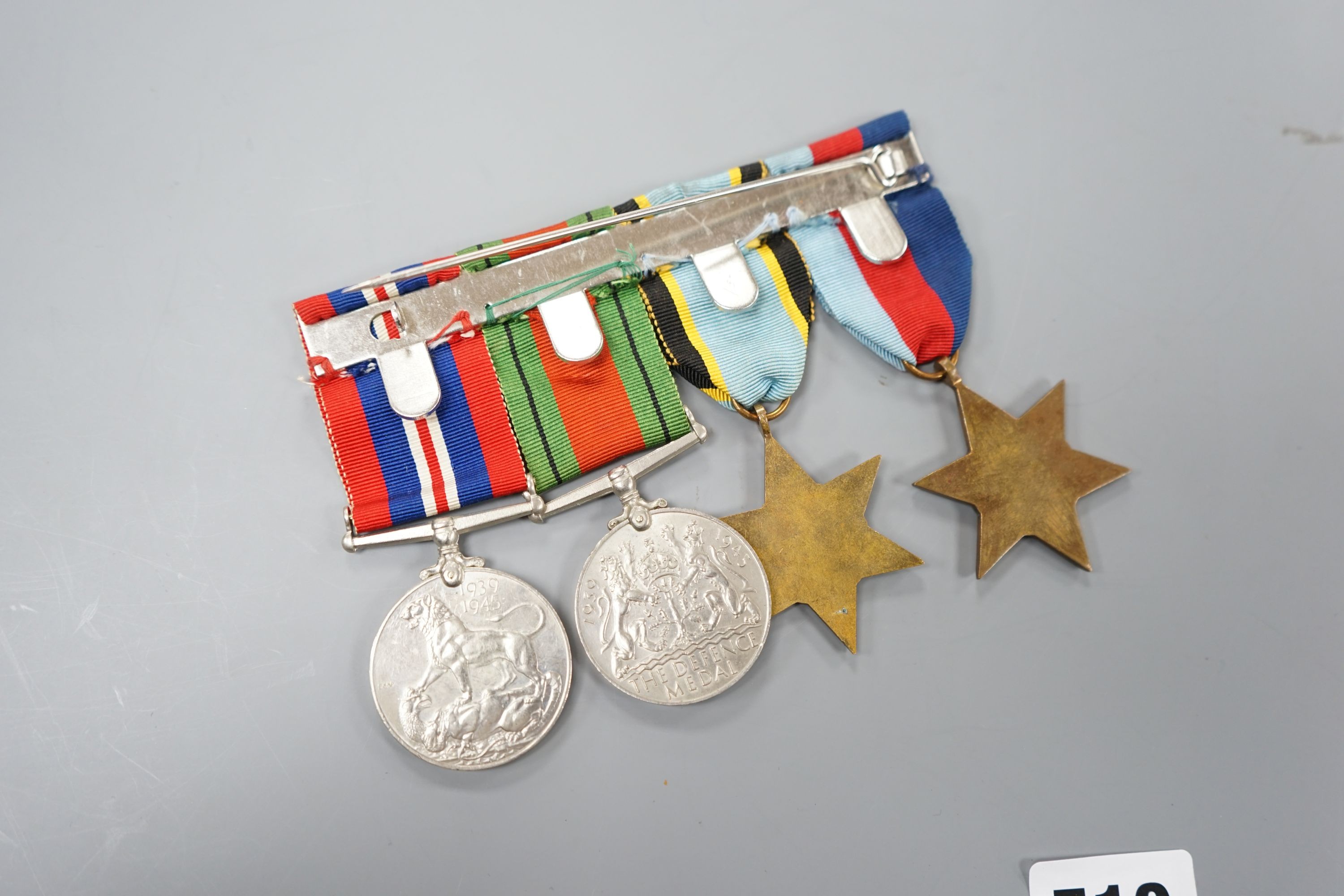 A WW2 Air Crew Europe group of four medals, unnamed